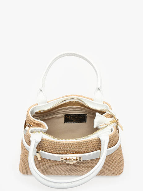 Handtas Capri Milano Wit capri CP23116 ander zicht 3